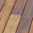 Iroko Decking